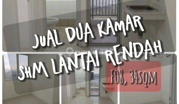 Jual 2 Kamar Apartemen Bassura City Lantai Rendah 1