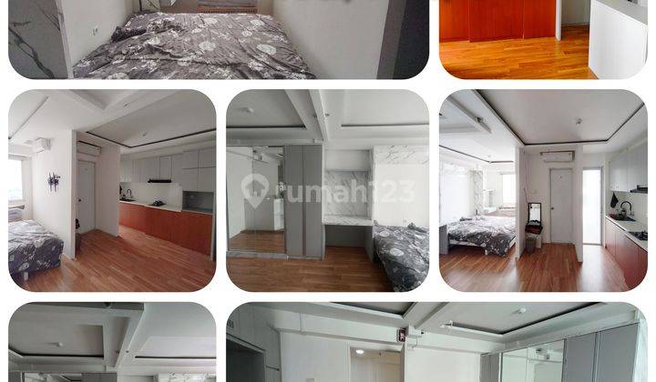 Jual apartemen Bassura City modif dari 2BR posisi atas mall 1