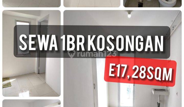 Sewa 1BR Apartemen Bassura City Unfurnished free IPL  1