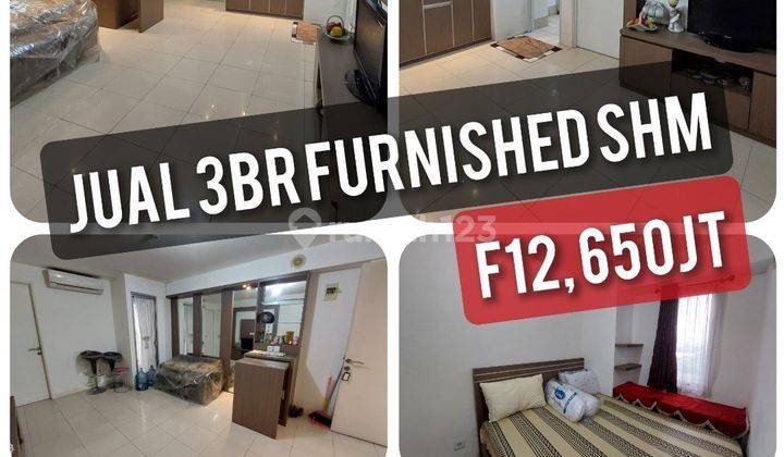 3BR lantai rendah Apartemen Bassura City 3 Kamar Tidur SHM 2