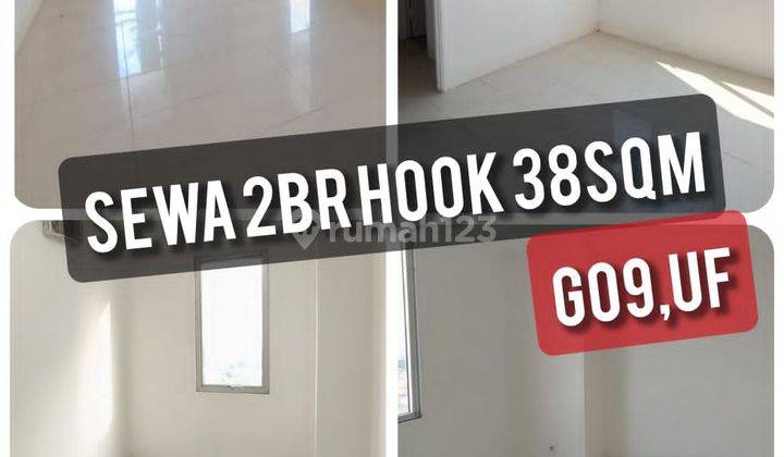 2BR hook Apartemen Bassura City Bagus Unfurnished 1