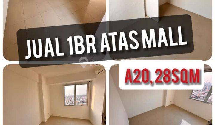 Jual 1BR Apartemen Bassura City Unfurnished tower Alamanda  1