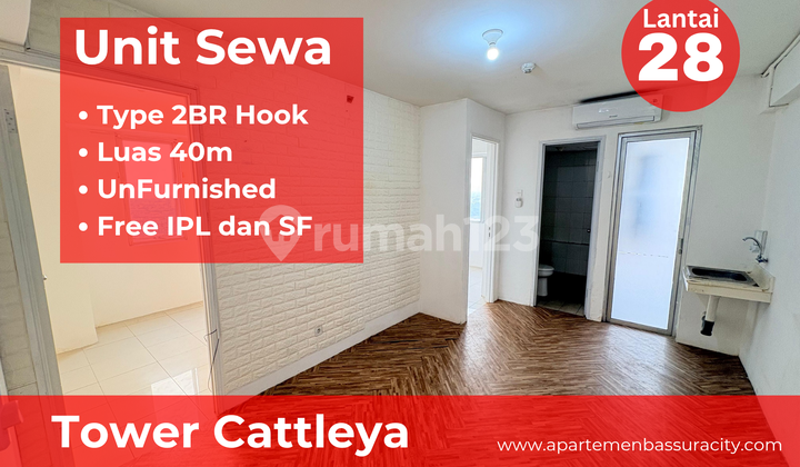 Rent 2br Unfurnished Top Floor Mall Apartment Bassura City