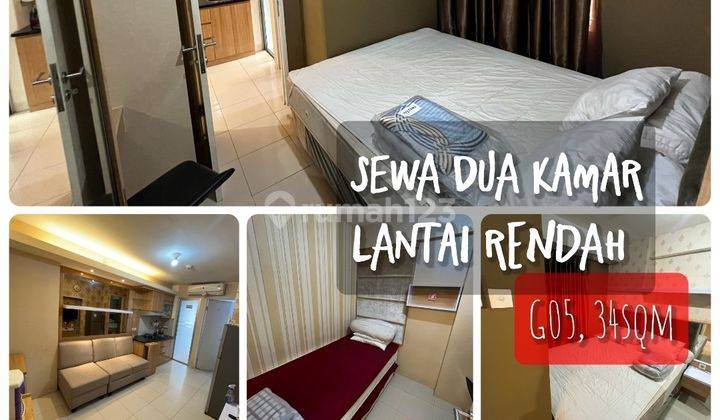 Sewa Studio Furnished Apartemen Bassura City Lantai Rendah 1