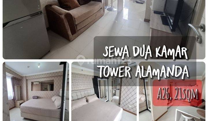 Sewa 2br Atas Mall Apartemen Bassura City Tower A 1
