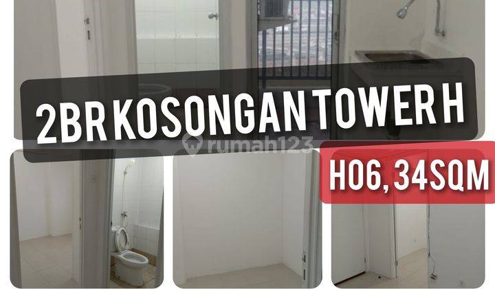 Sewa 2BR Kosongan Apartemen Bassura City Tower Heliconia  1