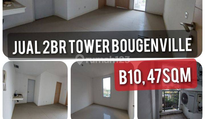 Jual butuh type 2BR Apartemen Bassura City tower Bougenville  1