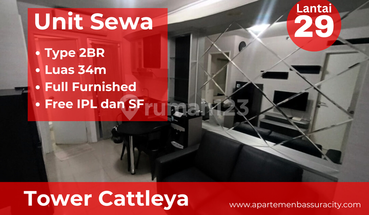 Sewa 2br Apartemen Bassura City Atas Mall Tower C