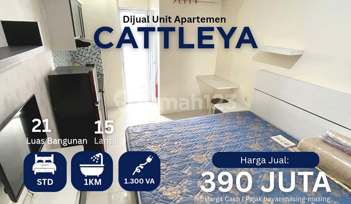 For Sale Furnished Studio Above Mall Tower Cattleya Call Maula 1