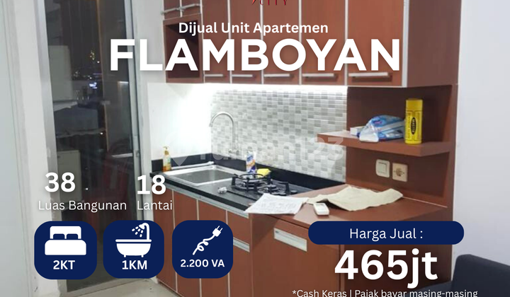 Jual 2Br Hook SHM Apartemen Bassura City Semi Furnished