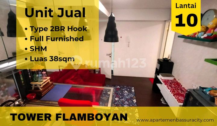 Selling 2BR Hook SHM Apartment Bassura City Tower Flamboyan Selling 2BR Hook SHM Apartment Bassura City Tower Flamboyan