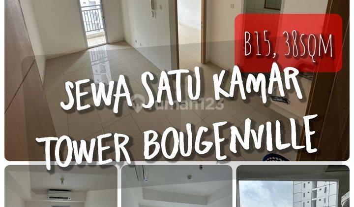 Sewa 1br Tower Bougenville Apartemen Bassura City  1