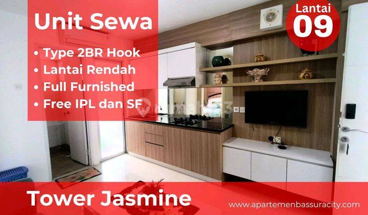 Sewa 2br Hook Apartemen Bassura City Tower Jasmine 1