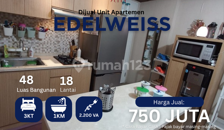 For Sale: 3br Luxury Interior Apartment at Bassura City Tower Edelweiss, Contact Maula For Sale: 3br Luxury Interior Apartment at Bassura City Tower Edelweiss, Contact Maula