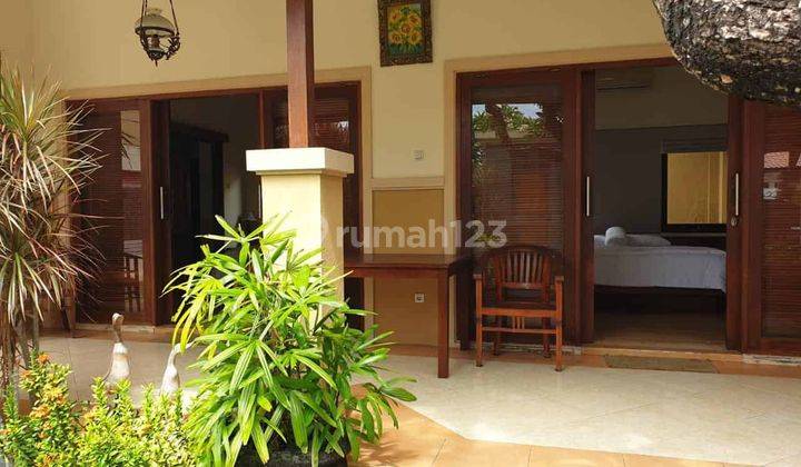 Villa In Sanur For Rent Min 4 Years Full Furnished Gazebo Garden 2