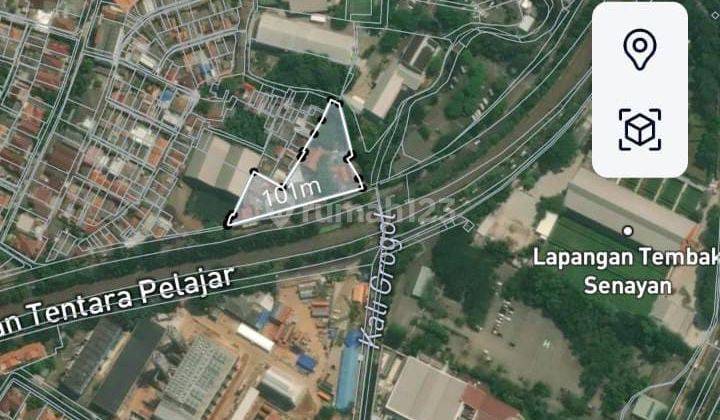 Tanah Strategis Pinggir Jalan di Jl. Tentara Pelajar Jakarta Selatan 2