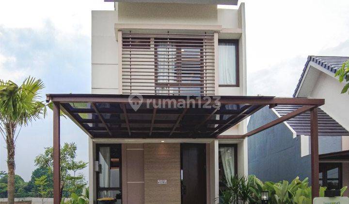 Rumah 2 Lantai Baru Unfurnished SHM di Lagoon Park Bukit Golf Riverside , Depok 1