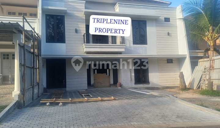 2-Story House with Garden View  Good Condition Unfurnished Freehold Certificate Cibubur Kota Wisata