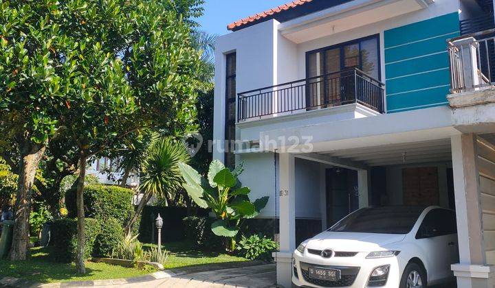 Rumah 2 Lantai Furnished di Rancamaya Golf Estate, Bogor 1