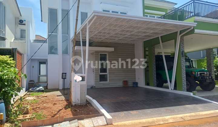 Rumah 2 Lantai Cakep Terenovasi Unfurnished SHM Kota Wisata, Jakarta Timur