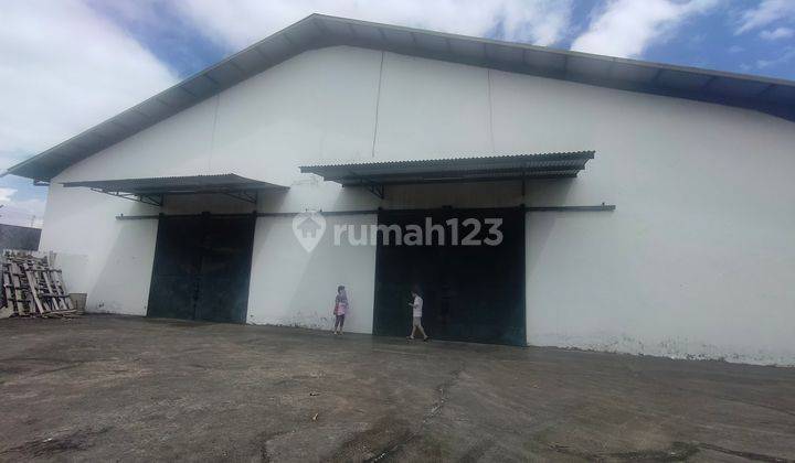 Gudang 2.160 mtr² di Pergudangan 30, jl. Ir. Sutami 1