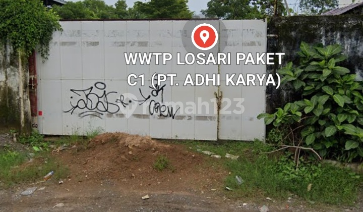 Tanah Strategis Siap Bangun, Luas 5.079 Mtr²