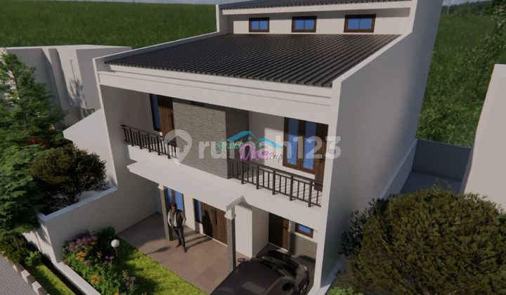 A NEW HOUSE IS CURRENTLY UNDER CONSTRUCTION IN THE VILLA JAKA SETIA HOUSING ESTATE IN BEKASI. A NEW HOUSE IS CURRENTLY UNDER CONSTRUCTION IN THE VILLA JAKA SETIA HOUSING ESTATE IN BEKASI.