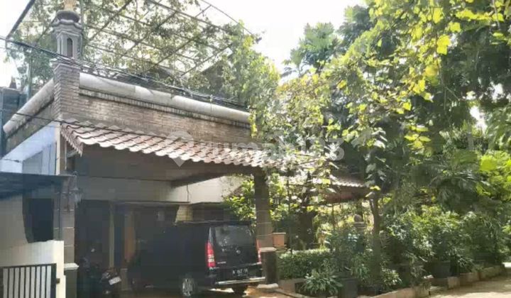 RUMAH JOGLO ANTIK & FULL FURNISHED KAYU JATI DI PERUMAHAN JATIBENING BEKASI POSISI HOOK