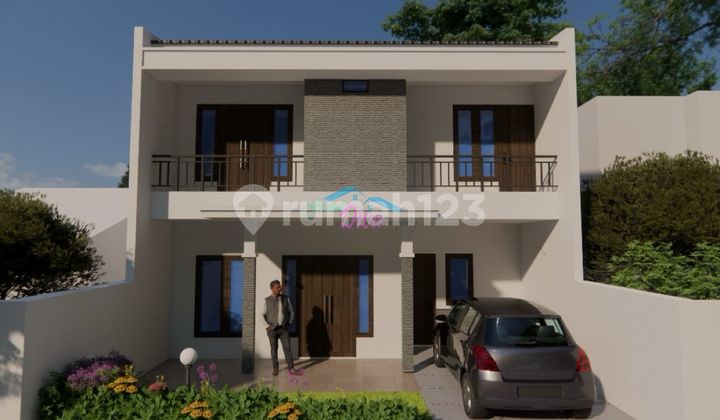 A NEW HOUSE IS CURRENTLY UNDER CONSTRUCTION IN THE VILLA JAKA SETIA HOUSING ESTATE IN BEKASI. A NEW HOUSE IS CURRENTLY UNDER CONSTRUCTION IN THE VILLA JAKA SETIA HOUSING ESTATE IN BEKASI.