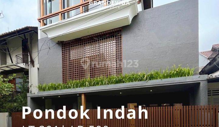 RUMAH PONDOK INDAH MEWAH , TROPICAL MODERN STYLE, PRIVATE POOL 2