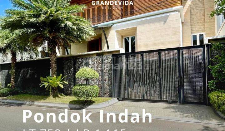 RUMAH PONDOK INDAH, MEWAH, TANAH LUAS & BANGUNAN BESAR  1