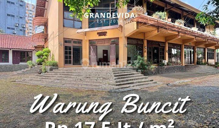 WARUNG BUNCIT - [FOR SALE]: COCOK UNTUK USAHA ATAU BANGUN CLUSTER, LOKASI STRATEGIS AREA KOMERSIL 1