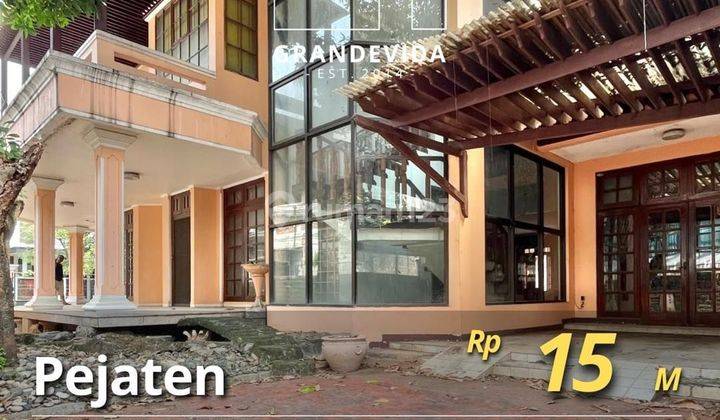 DIJUAL CEPAT RUMAH PEJATEN : DALAM KOMPLEK, BANGUNAN 2 LANTAI TERAWAT DAN SIAP HUNI, NEGO SAMPAI JADI 1