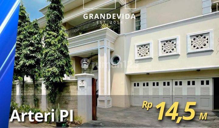 DIJUAL CEPAT RUMAH ARTERI PONDOK INDAH : RUMAH TERAWAT DAN SIAP HUNI, SELANGKAH KE PONDOK INDAH, NEGO SAMPAI JADI 1