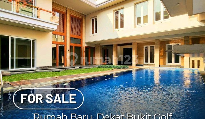 Rumah Baru Pondok Indah Dekat Golf Course Jakarta Selatan