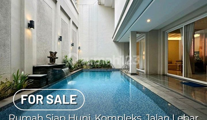 Rumah Bagus Mewah Dalam Kompleks Pondok Indah Jalan Lebar