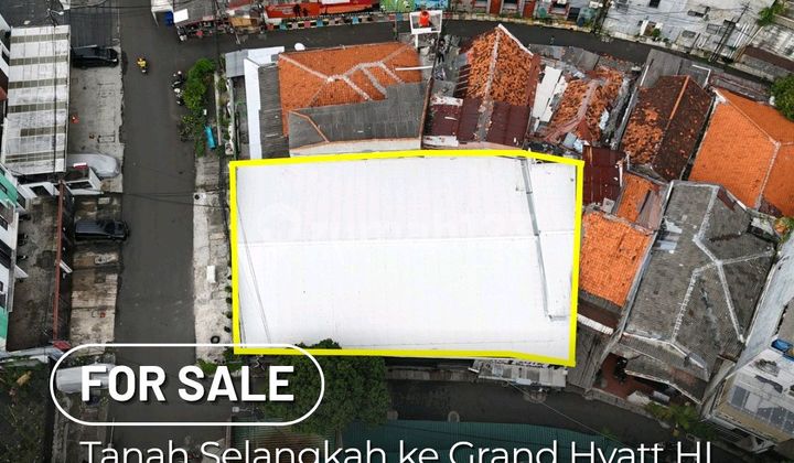 Tanah di Kebon Kacang Tanah Abang Jakarta Pusta Selangkah ke Grand Hyatt Plaza Indonesia