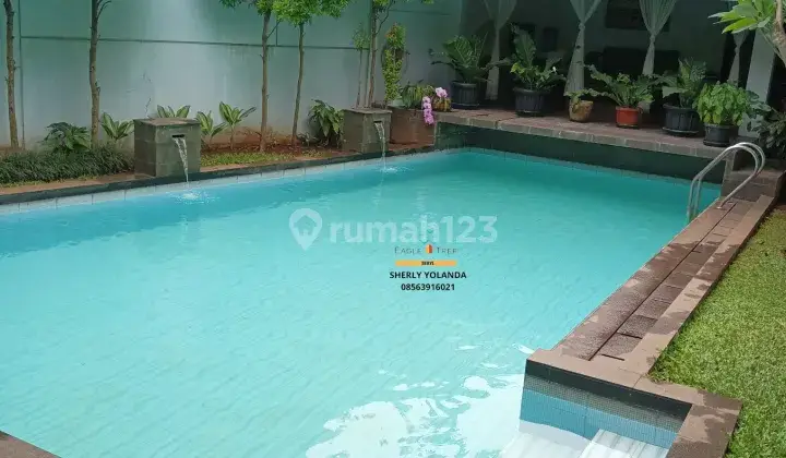 Rumah Bagus Di Bintaro Sektor 3 Ada Kolam Renang Dan Paviliun 2 Lantai  1