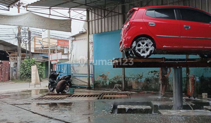 Take over steam mobil dan motor di jalan raya parigi curug tangerang lokasi strategis 2