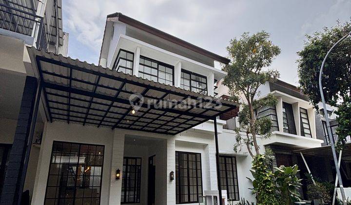 Rumah 2 Lantai Di Emerald Bintaro Sektor 9 Semi Furnish Siap Huni Lokasi Premium  2