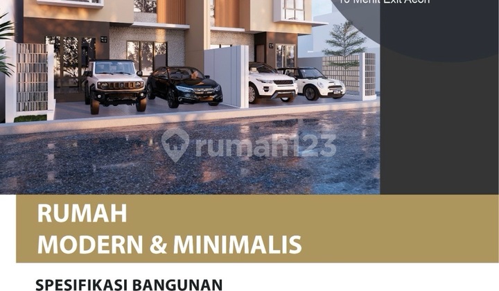For Sale New House Villa Melati Mas 1