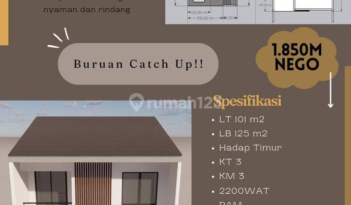 Dijual Rumah Baru Villa Melati Mas Bsd 2