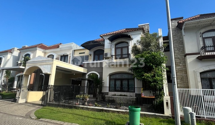 Dijual Rumah 2 Lantai Semifurnished di Wisata Bukit Mas Surabaya