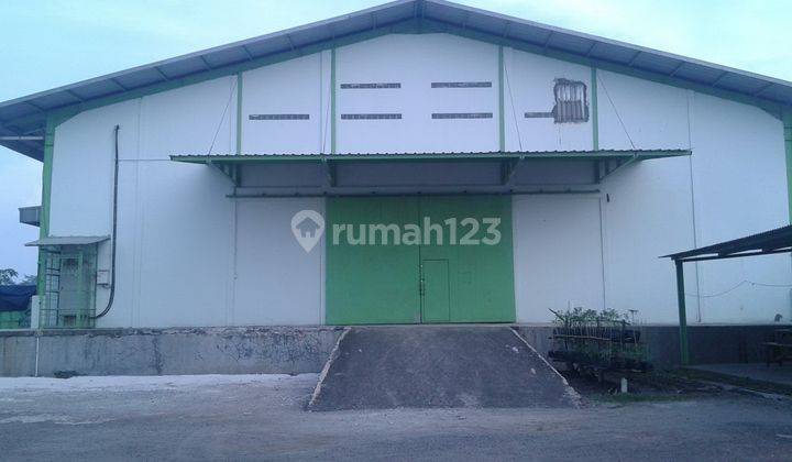 Dijual Gudang Letak Strategis Sadang Purwakarta Lt 13.195m2 2