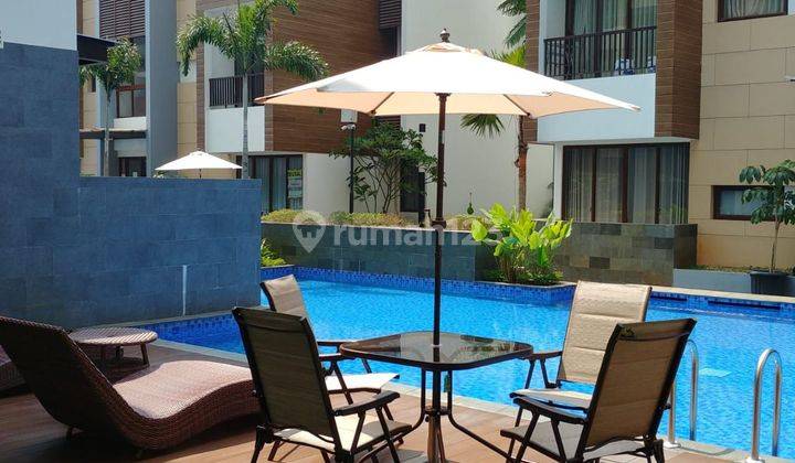 Apartemen bsd vanya park 3 kamar tidur harga nego full furnish 1