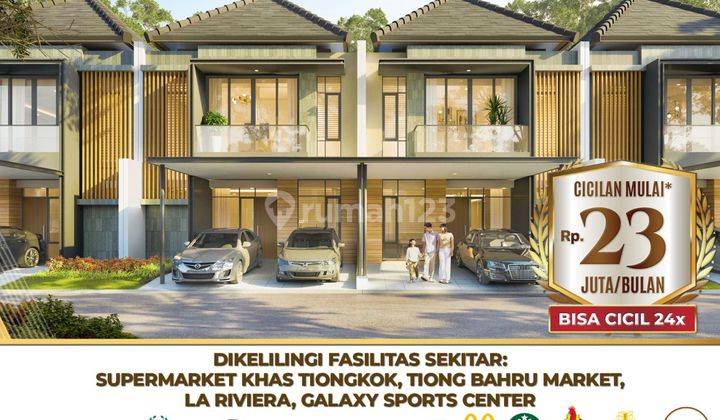 Rumah kekinian pik 2 kuningan village harga start from 3.4 M 2