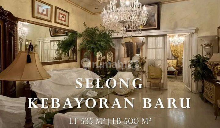 Elong Kebayoran Baru Jakarta Selatan Dijual Cepat Rumah Lama 2 Lantai Hitung Tanah 1