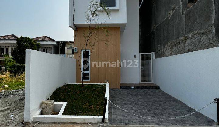 Rumah Modern Minimalis Siap Huni 2 Lantai Ada Taman Depan Dan Belakang Di Petukangan Selatan 1