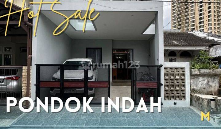 Rumah Pondok Indah Brand New Cozy Living Rooftop Selangkah Ke Pim Siap Huni 1