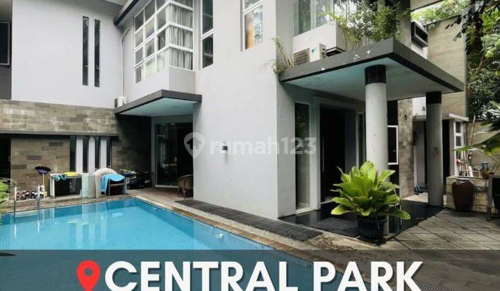 Rumah Mewah 2 Lantai Bagus di Central Park Area, Jakarta Barat Siap Huni 1